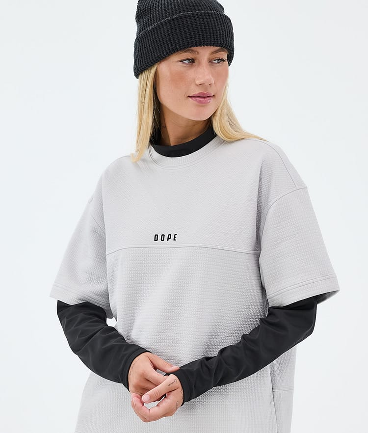 Dope Forge W T-shirt Midlayer Femme MID Light Grey, Image 3 of 6