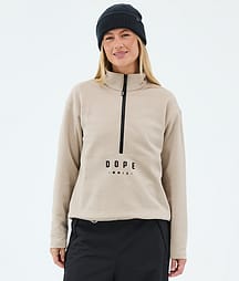 Dope Comfee W Felpa Midlayer Donna Sand