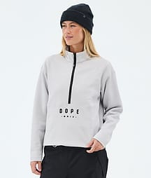 Dope Comfee W Felpa Midlayer Donna Light Grey
