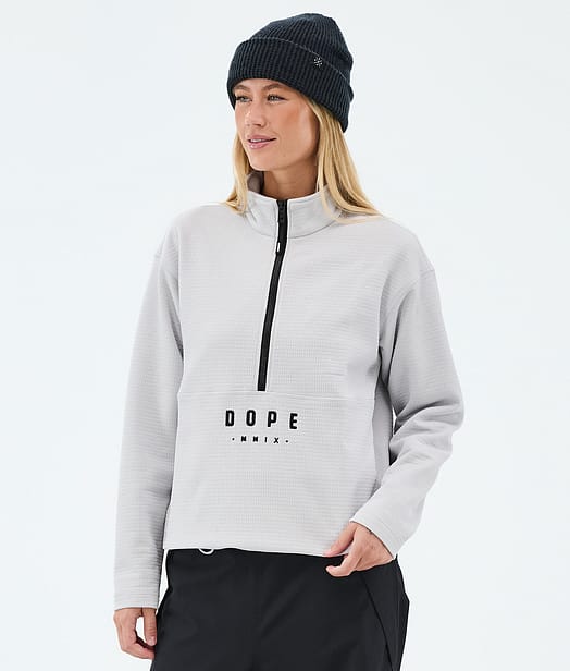 Dope Comfee W Pull Couche Intermédiaire Femme Light Grey