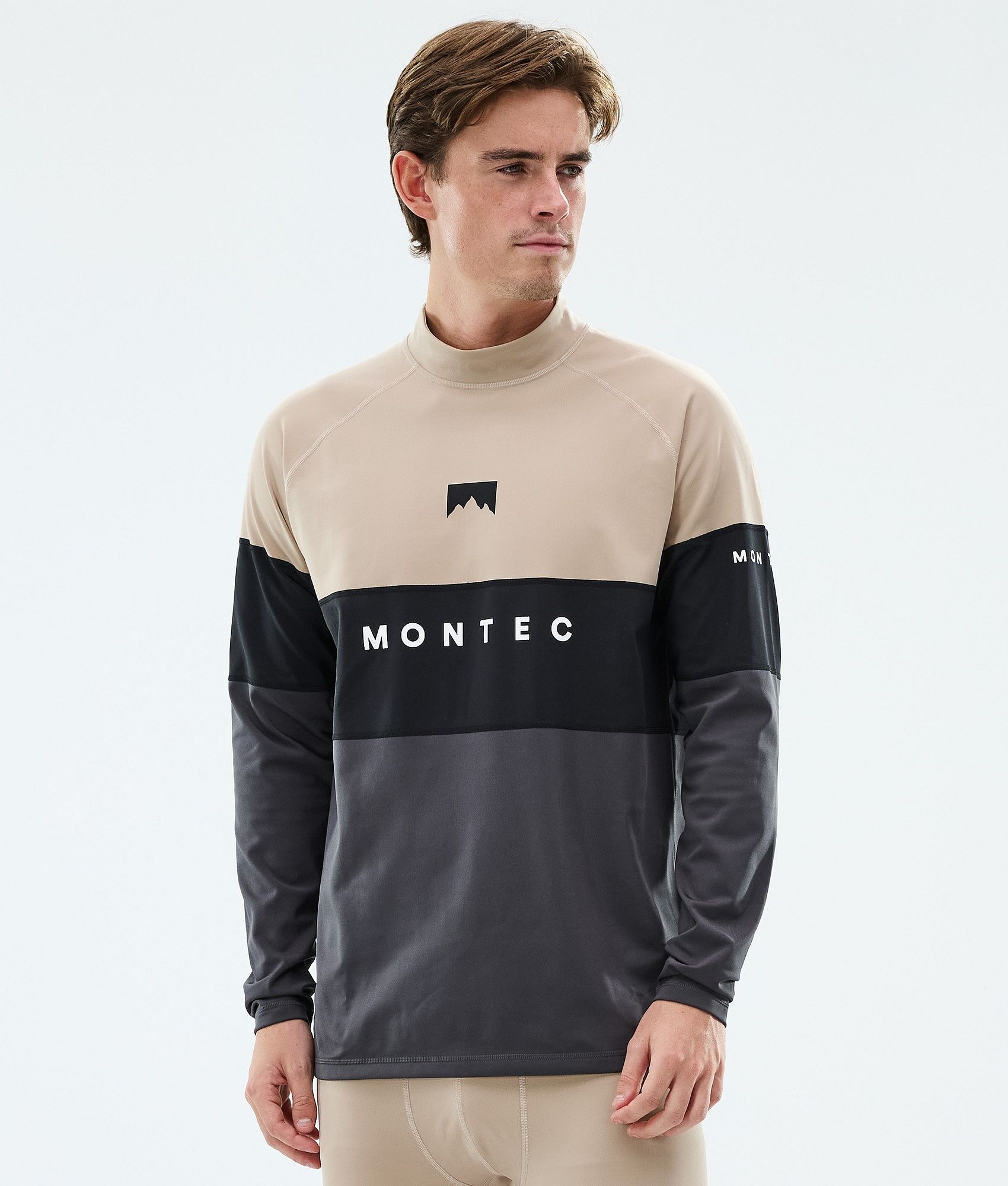 Montec Alpha Maglia Termica Uomo - Sand/Black/Phantom