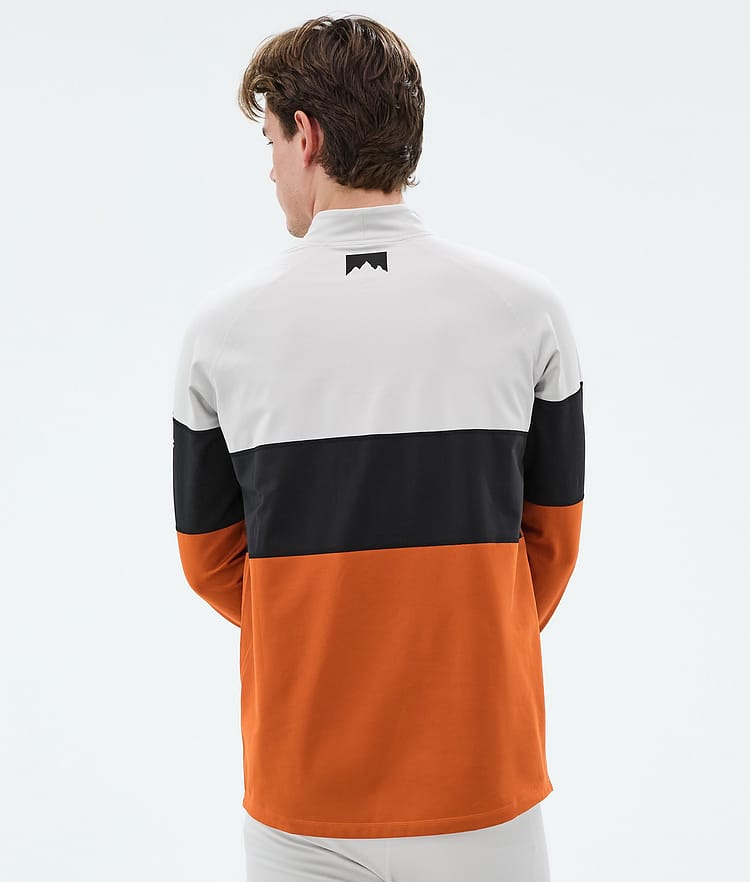 Montec Alpha Base Layer Top Men Light Grey/Black/Burned Orange, Image 5 of 5