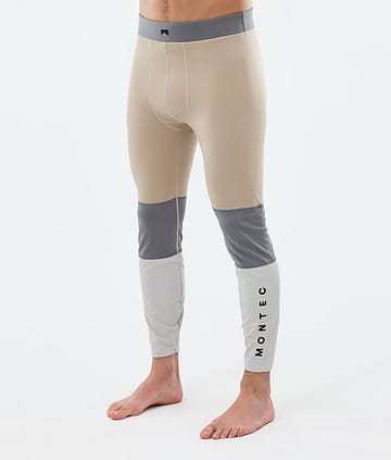 Montec Alpha Base Layer Pant Sand/Light Pearl/Light Grey