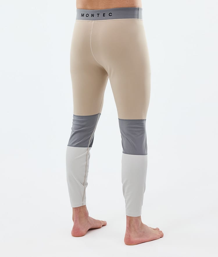 Montec Alpha Base Layer Pant Men Sand/Light Pearl/Light Grey, Image 2 of 7