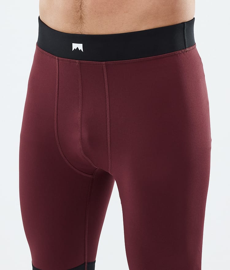 Montec Alpha Base Layer Pant Men Burgundy/Black/Light Grey, Image 5 of 7