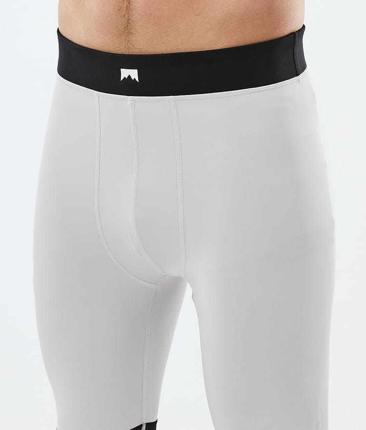 Montec Alpha Baselayer tights Herre Light Grey/Black/Burned Orange, Image 5 of 7