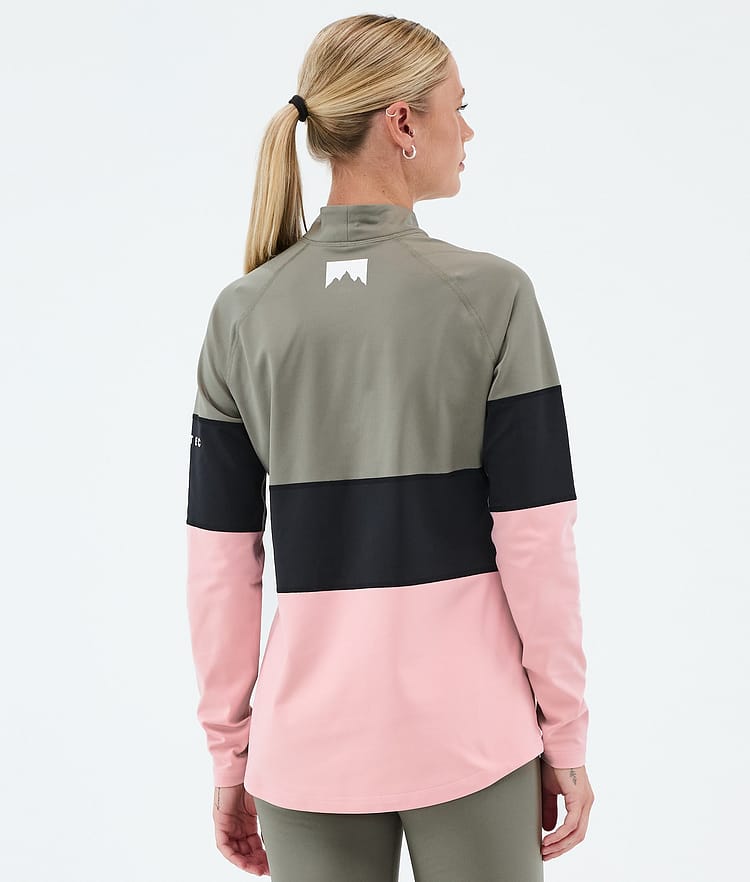 Montec Alpha W Basislaag Top Dames Greenish/Black/Soft Pink, Image 5 of 5