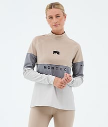 Montec Alpha W Basislaag Top Dames Sand/Light Pearl/Light Grey