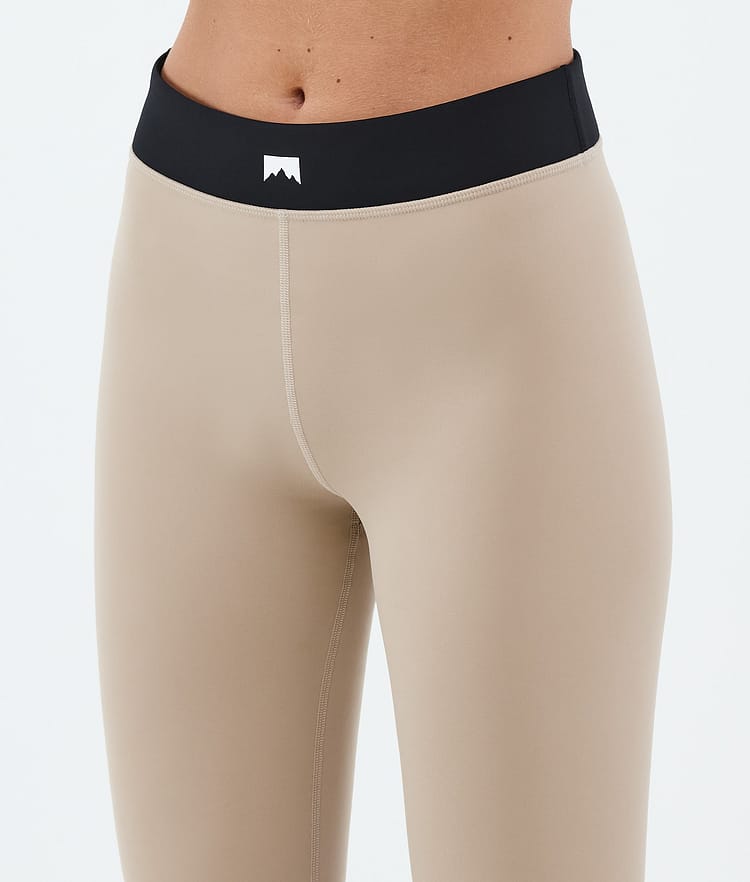 Montec Alpha W Base Layer Pant Women Sand/Black/Burgundy, Image 5 of 7