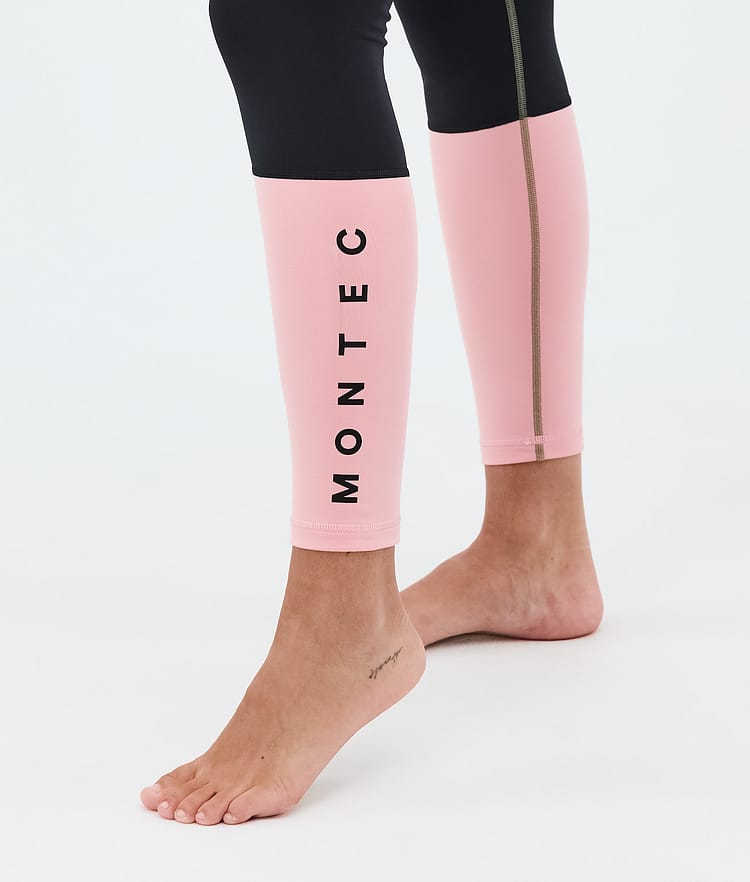 Montec Alpha W Basislaag Broek Dames Greenish/Black/Soft Pink, Image 7 of 7