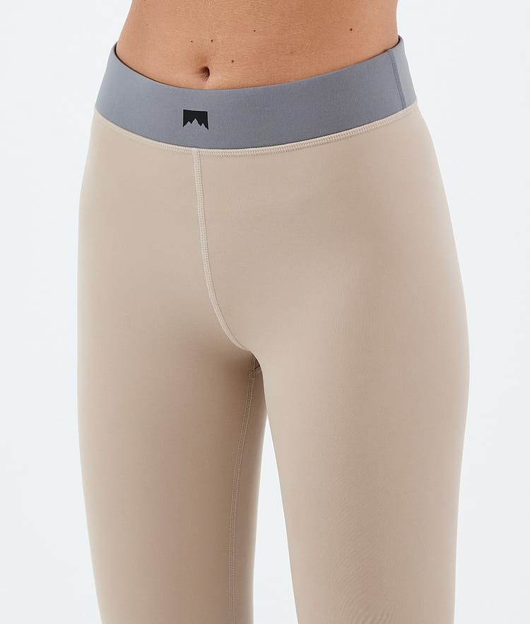 Montec Alpha W Base Layer Pant Women Sand/Light Pearl/Light Grey, Image 5 of 7