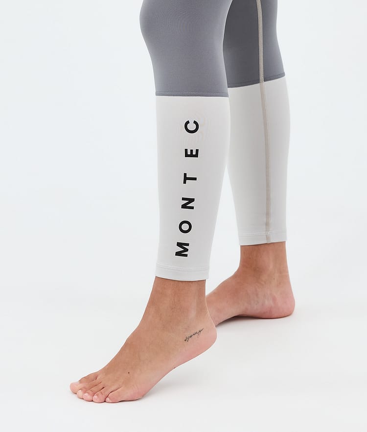 Montec Alpha W Base Layer Pant Women Sand/Light Pearl/Light Grey, Image 7 of 7