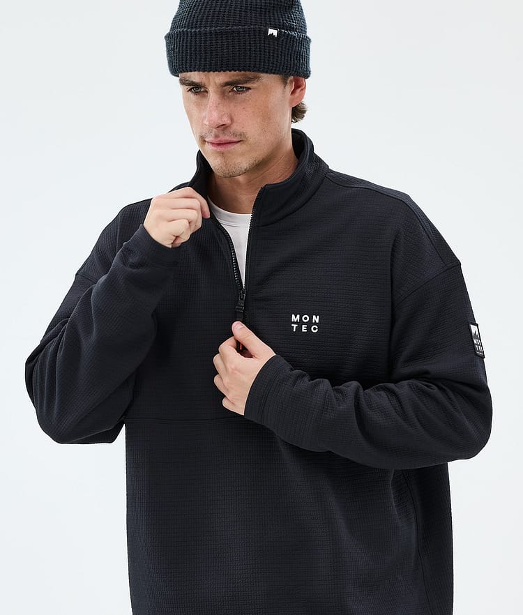 Montec Nova Midlayer Sweater Men Black, Image 2 of 6
