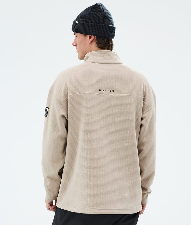 Montec Nova Midlayer Pullover Herren Sand, Image 6 of 6