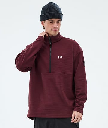 Montec Nova Midlayer Sweater Burgundy
