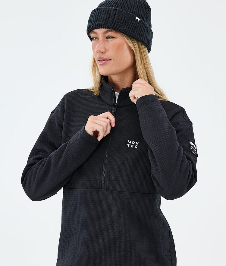 Montec Nova W Midlayer Trui Dames Black, Image 2 of 6