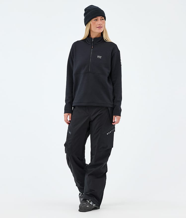 Montec Nova W Midlayer Trui Dames Black, Image 3 of 6