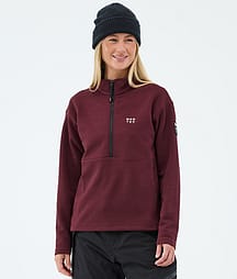 Montec Nova W Midlayer Pullover Damen Burgundy