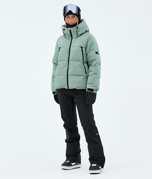 Dope Puffer W Outfit Snowboard Faded Green/Black