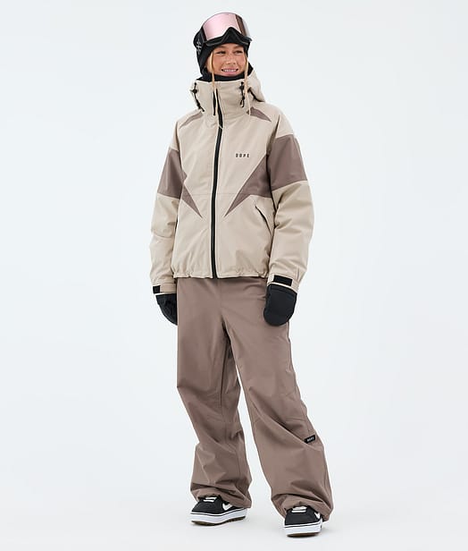 Dope Spartan W Snowboard Outfit Sand/Walnut