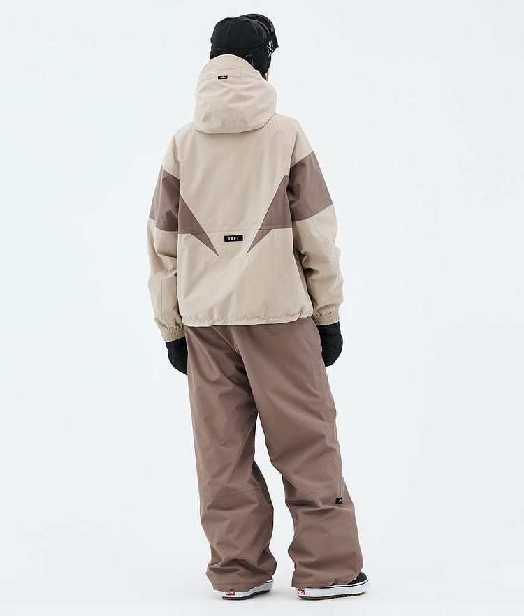 Dope Spartan W Snowboard Outfit Damen Sand/Walnut, Bild 3 von 3