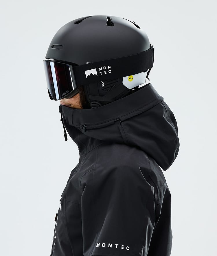 Montec Auric Cut Backcountry Casco de esquí Montec Black, Imagen 6 de 9