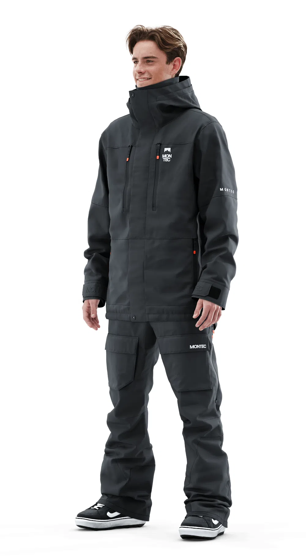 Montec Fawk Snowboard Jacket Men Black | Ridestore.com