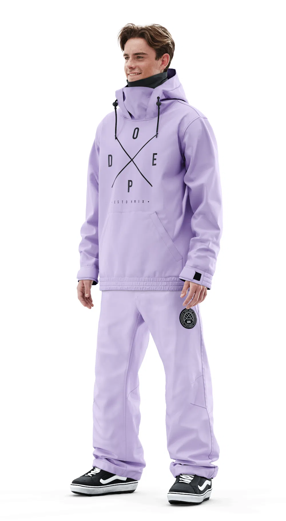 Dope Yeti Ski Jacket Men 2X-Up Faded Violet | Ridestore.com