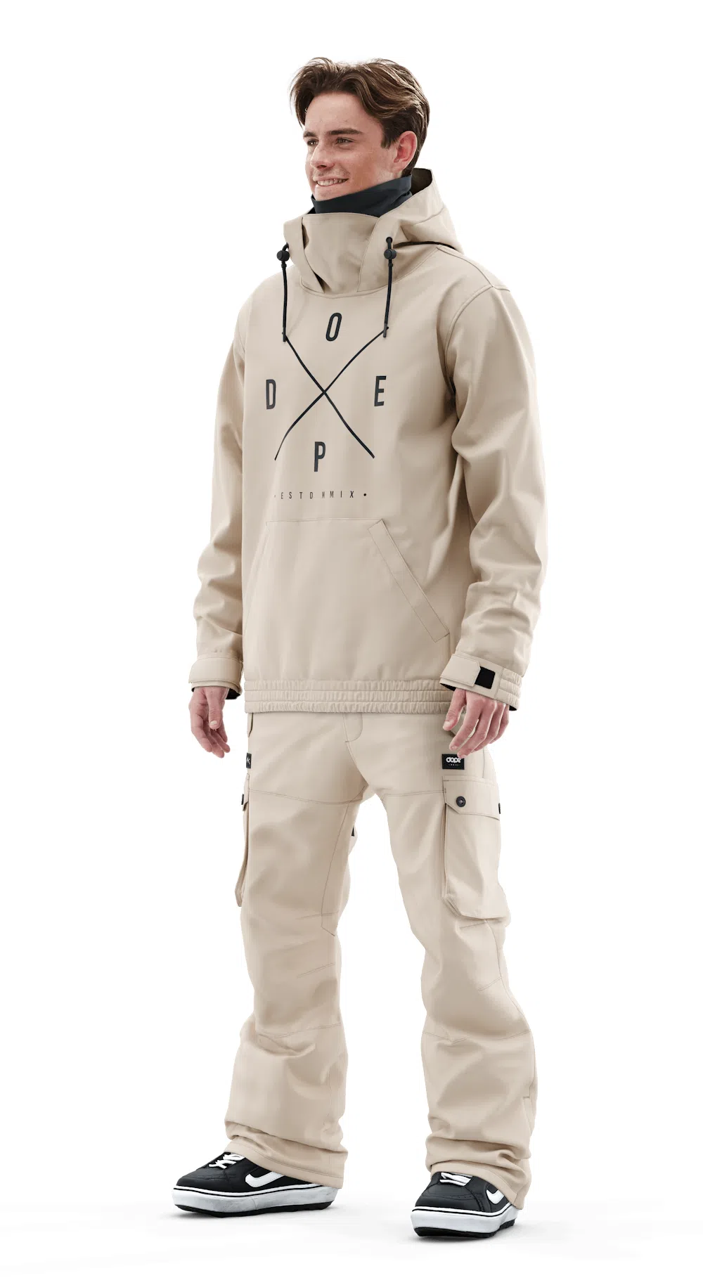 Dope Yeti Snowboard Jacket Men 2X-Up Sand | Ridestore.com