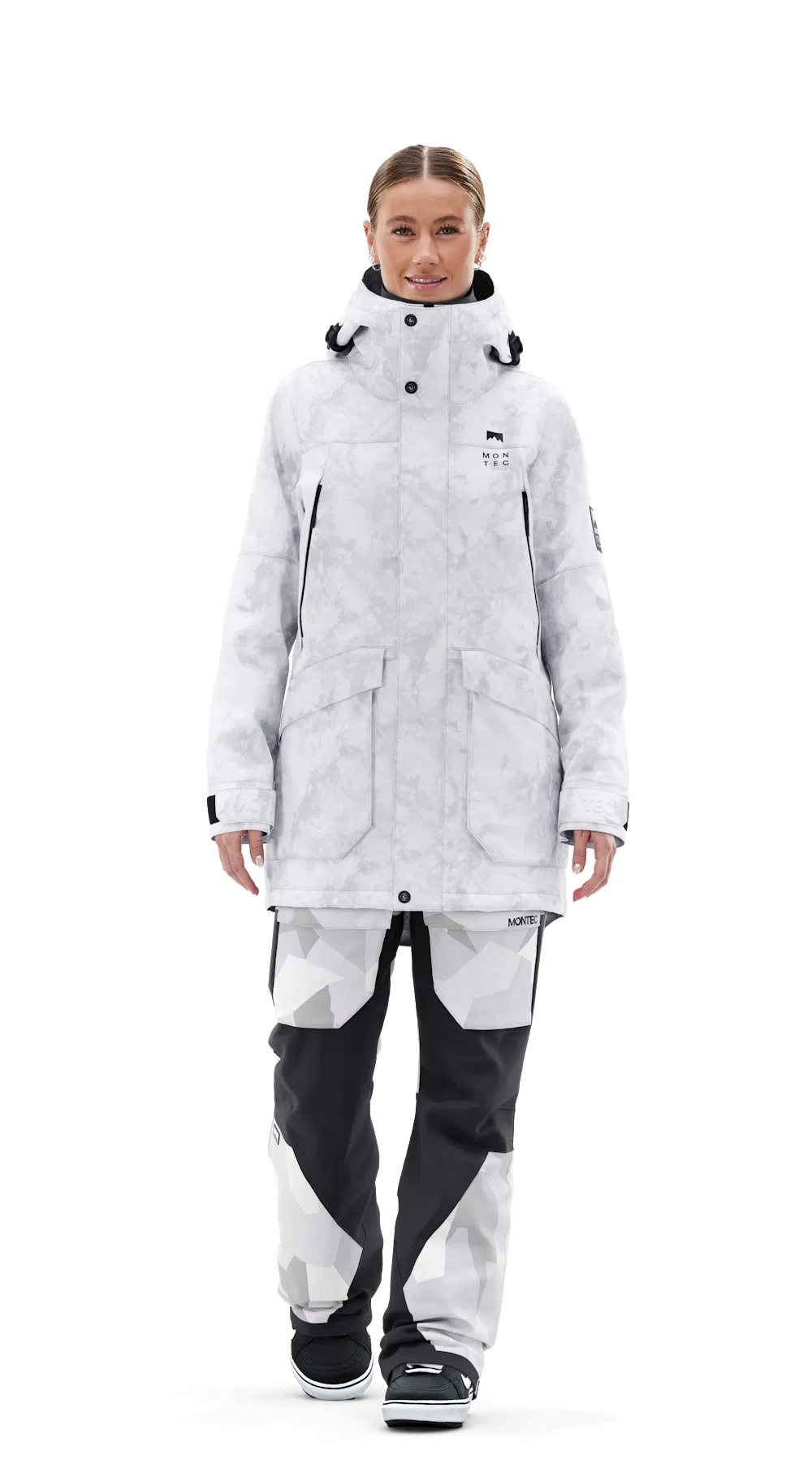 Montec Virago W Ski Jacket Women White Tiedye | Ridestore.com