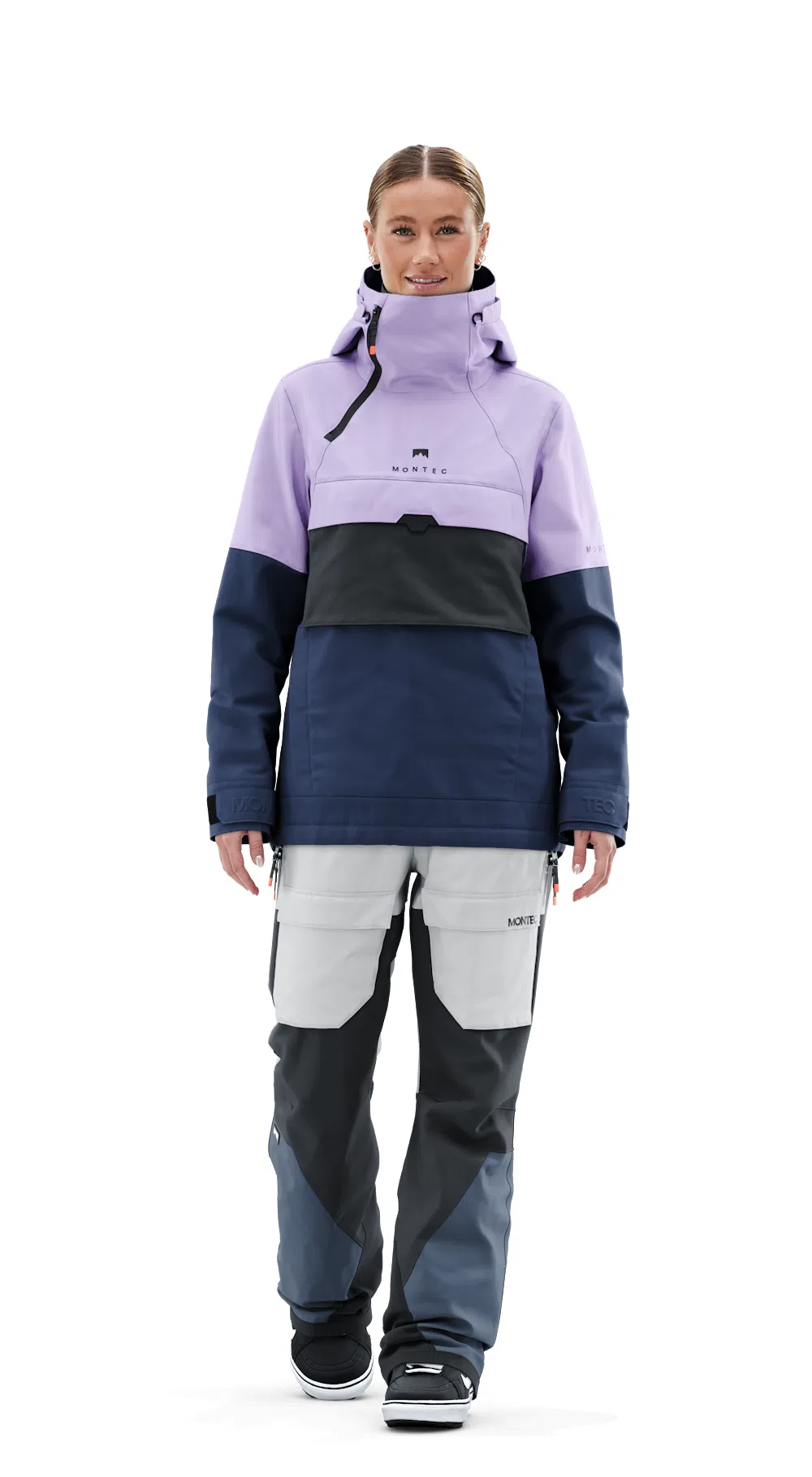 Veste De Ski Montec Doom Femme XS - Violet/noir - Imperméable, Coupe-vent - AW19