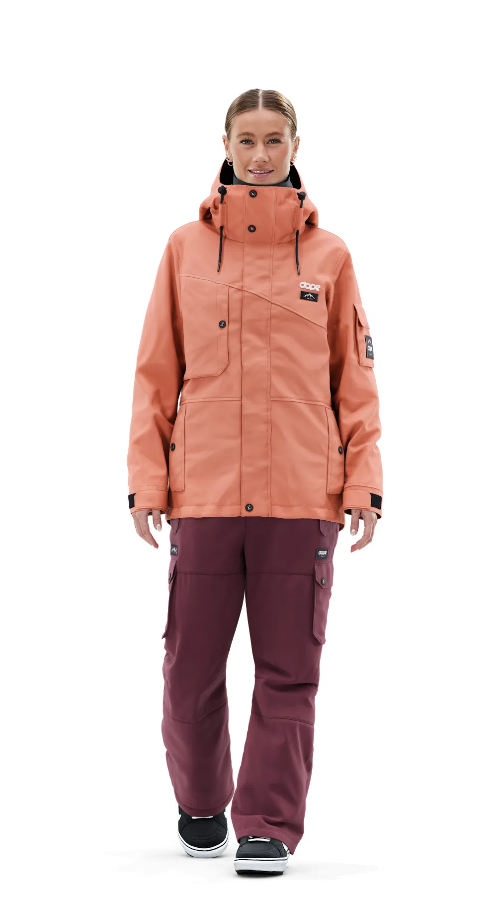 Dope Adept W Snowboard Jacket Women Peach | Ridestore.com