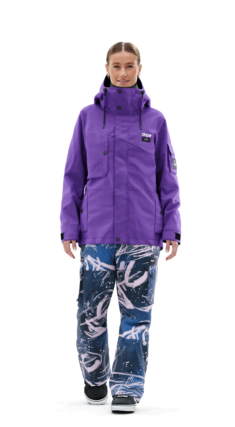 Dope Adept W Snowboard Jacket Women Vivid Purple | Ridestore.com