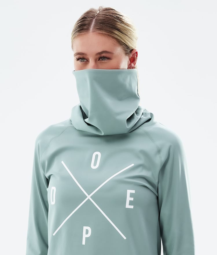 Dope Snuggle W 21 Top Termiczny Kobiety 2X-Up Faded Green, Zdjęcie 5 z 6