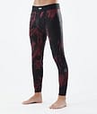 Dope Snuggle Baselayer tights Herre 2X-Up Paint Burgundy