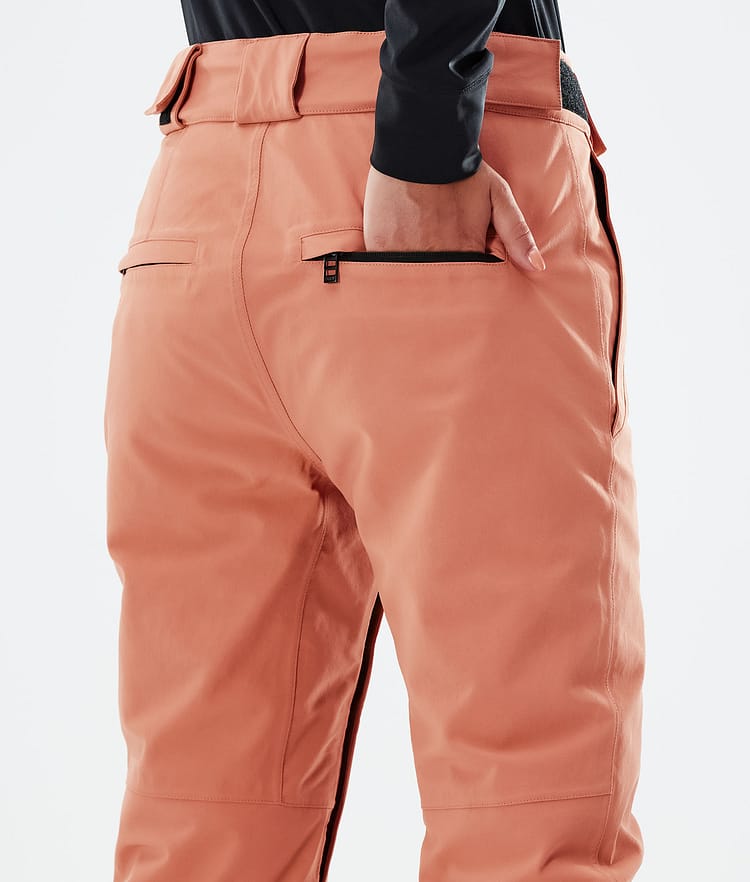 Dope Con W 2021 Pantalon de Ski Femme Peach, Image 5 sur 5