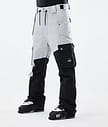 Dope Adept 2021 Spodnie Narciarskie Mężczyźni Light Grey/Black