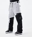 Dope Adept 2021 Spodnie Snowboardowe Mężczyźni Light Grey/Black