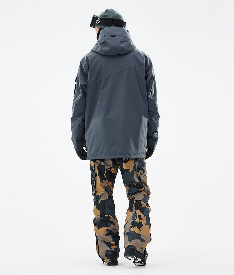 Dope Adept Outfit Ski Homme Metal Blue/Walnut Camo