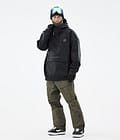 Dope Cyclone Snowboard Outfit Herre Black/Olive Green, Image 1 of 2