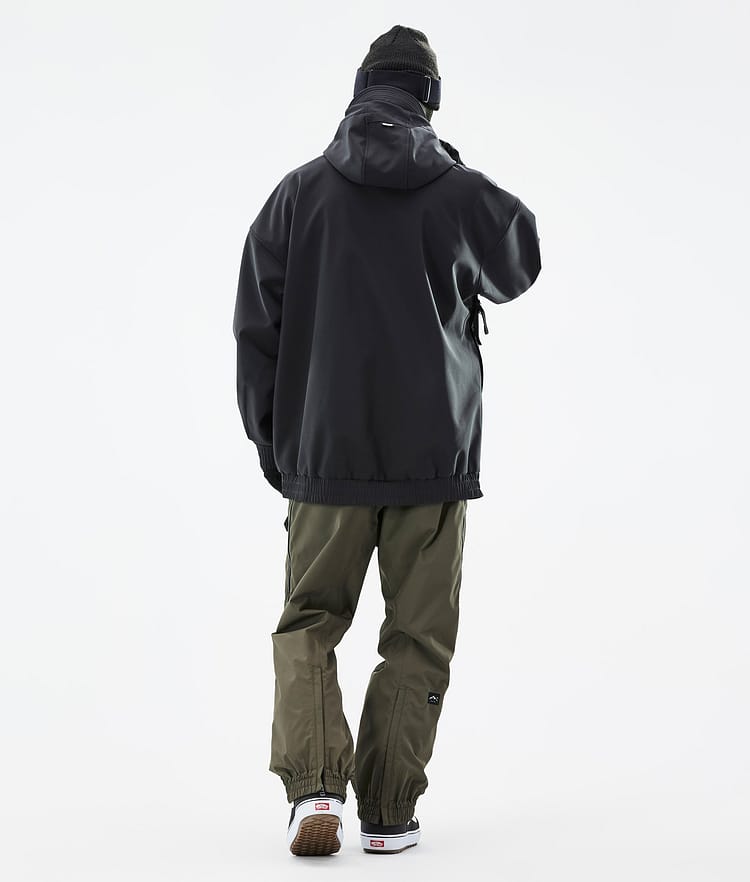 Dope Cyclone Snowboard Outfit Heren Black/Olive Green