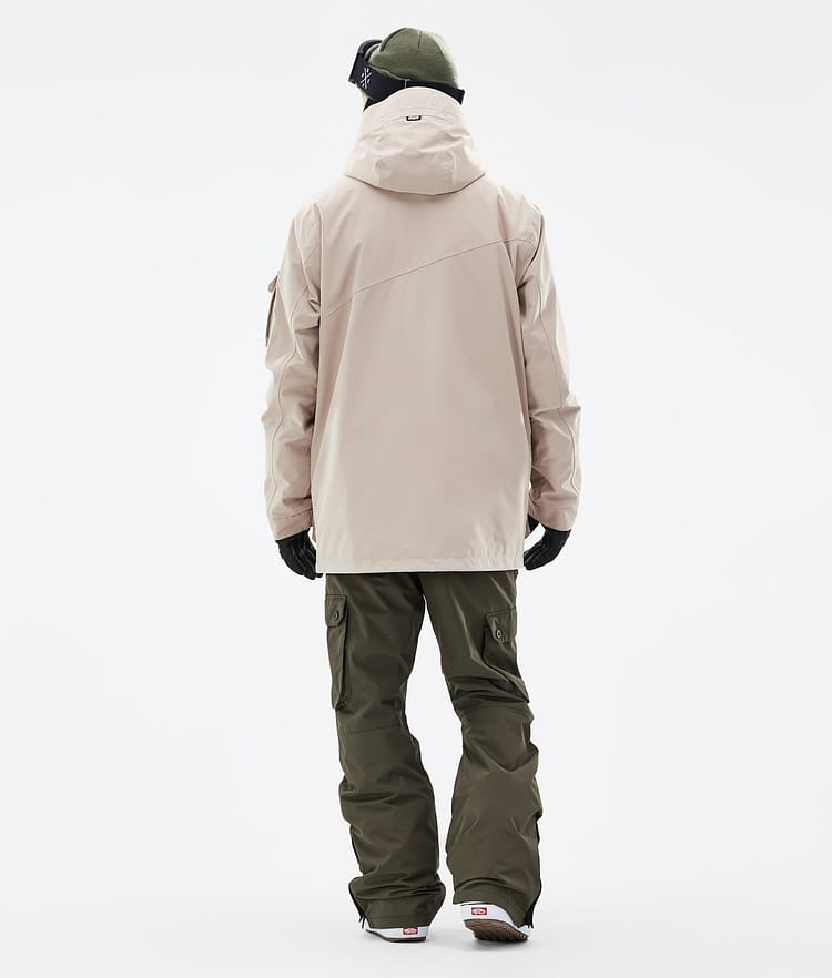 Dope Adept Snowboardový Outfit Pánské Sand/Olive Green, Image 2 of 2