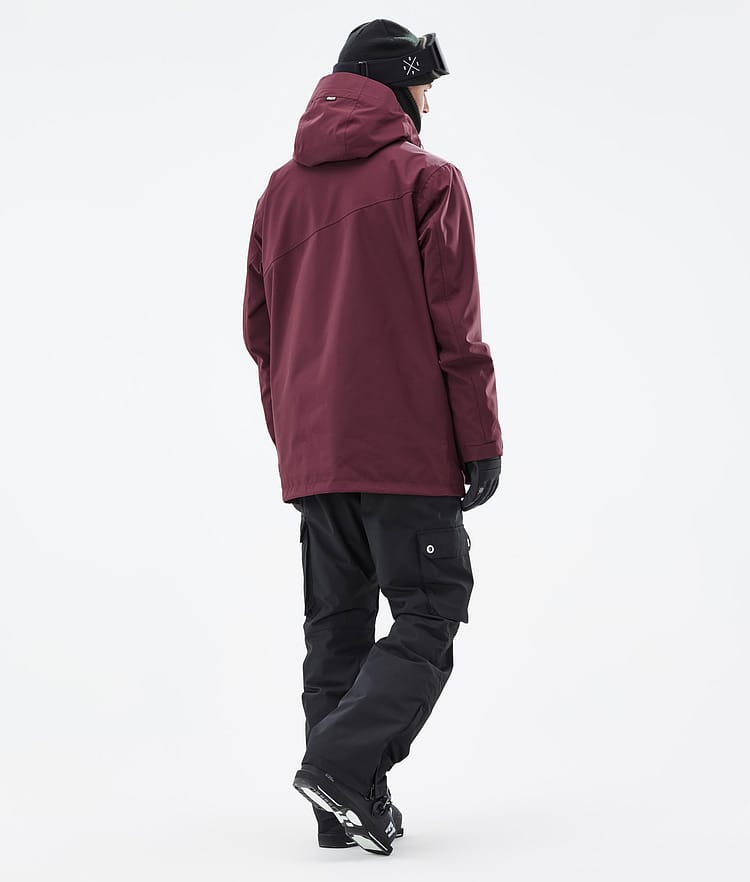 Dope Adept Outfit Ski Homme Burgundy/Black, Image 2 of 2