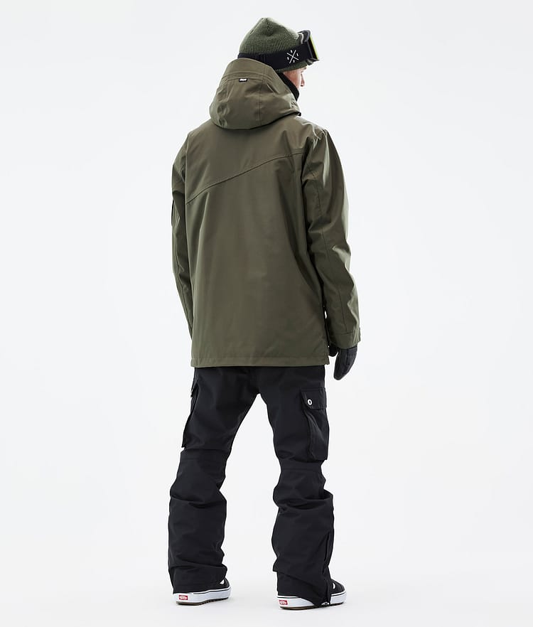 Dope Adept Snowboard Outfit Heren Olive Green/Black