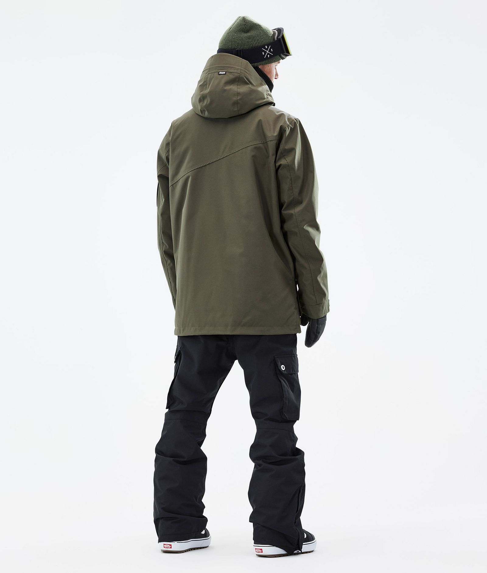 Dope Adept Outfit Snowboardowy Mężczyźni Olive Green/Black