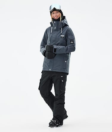 Dope Adept W Ski Outfit Dames Metal Blue/Black