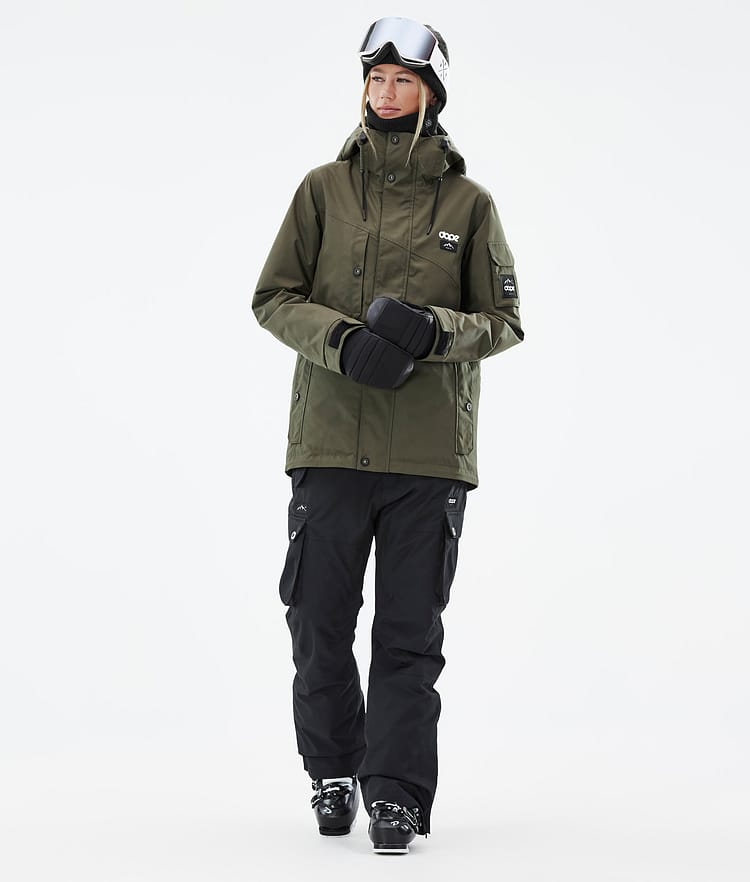 Dope Adept W Ski Outfit Dames Olive Green/Black, Image 1 of 2