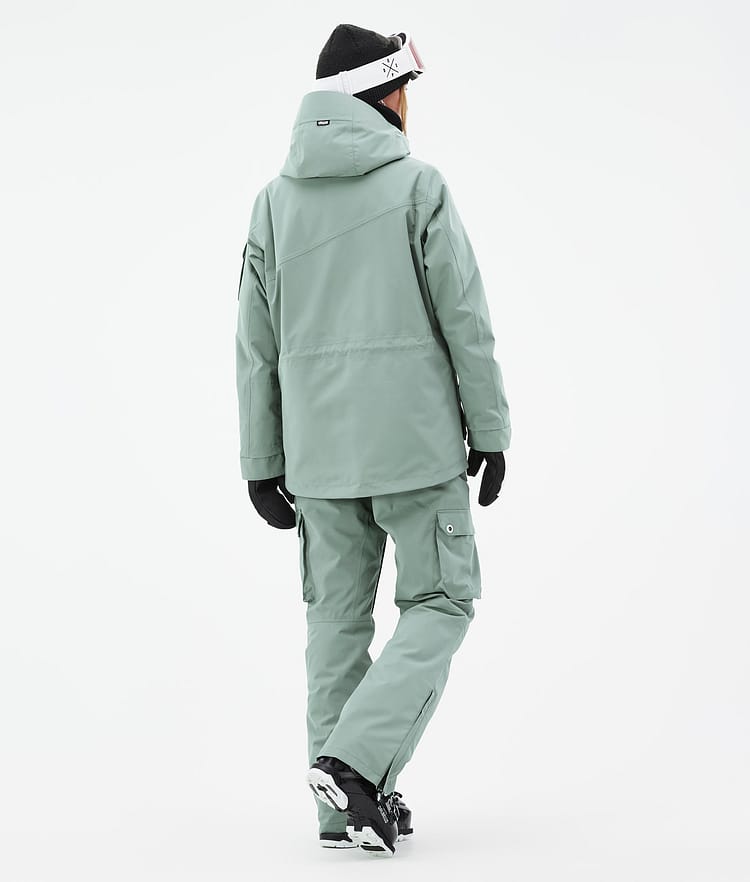 Dope Adept W Ski Outfit Dames Faded Green