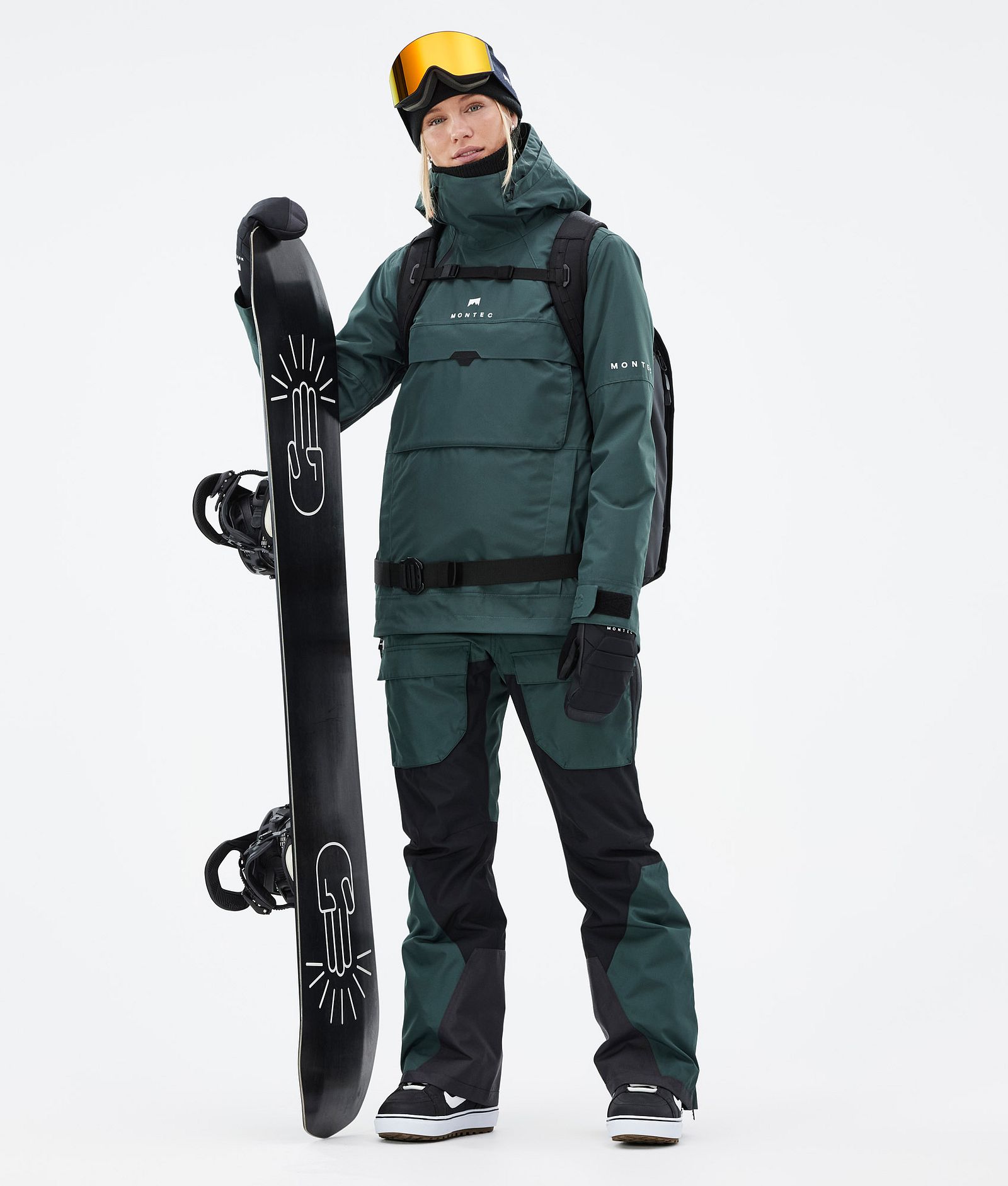 Montec Dune W Snowboard Outfit Dames Dark Atlantic/Black