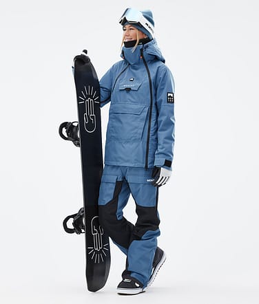 Montec Doom W Snowboardový Outfit Dámské Blue Steel/Black